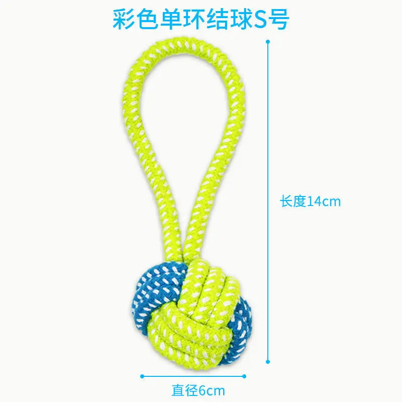 Pet Toys for Large Small Dogs Interactive Cotton Rope & Balls