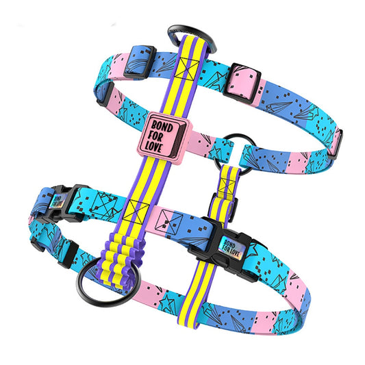 Printed dog harness - Bond for life