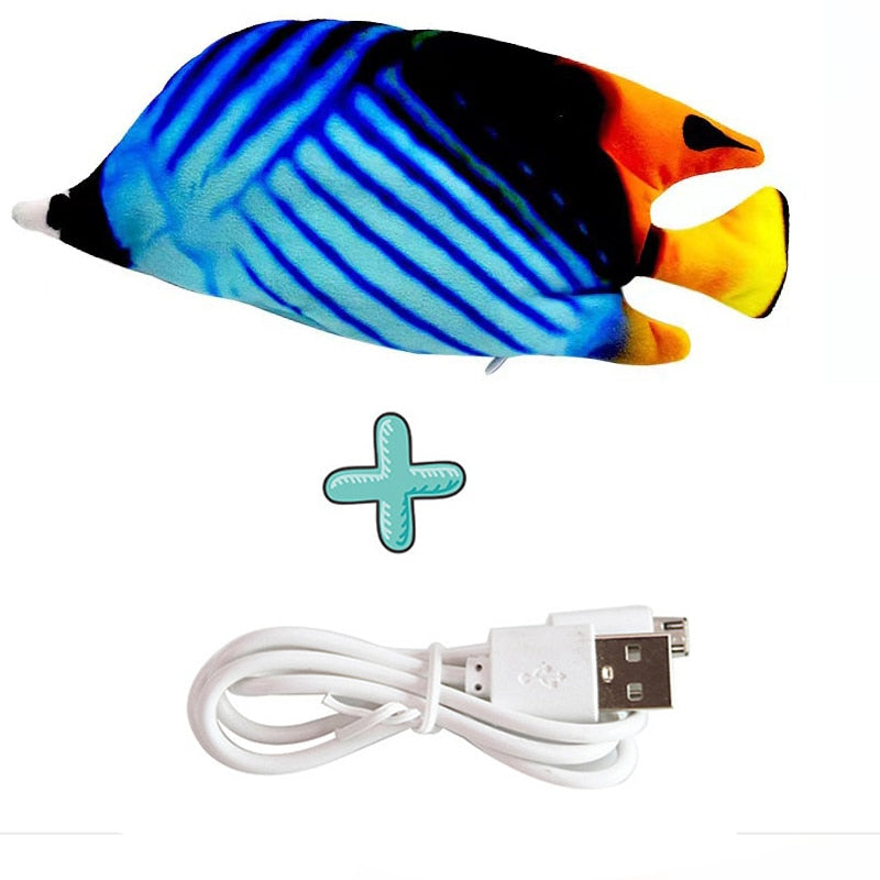 Moving fish toy